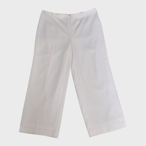 Joseph Ribkoff White Wide Leg Pants